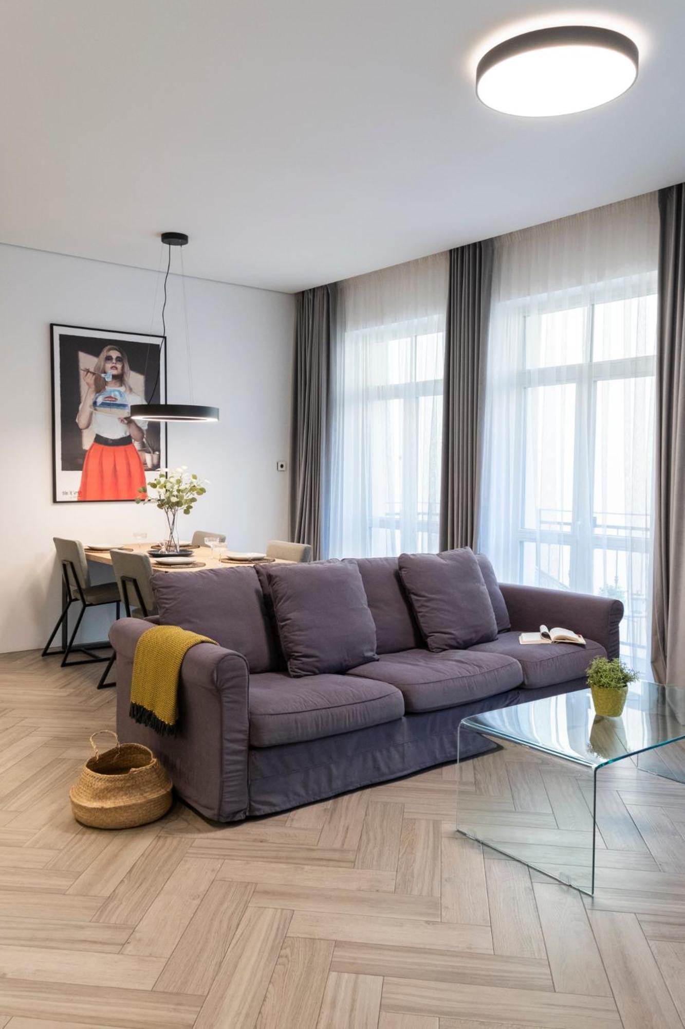 Cohost I Oldtown 60M2 Apt W-Garage Parking, Balcony & Self Check-In วิลนีอุส ภายนอก รูปภาพ